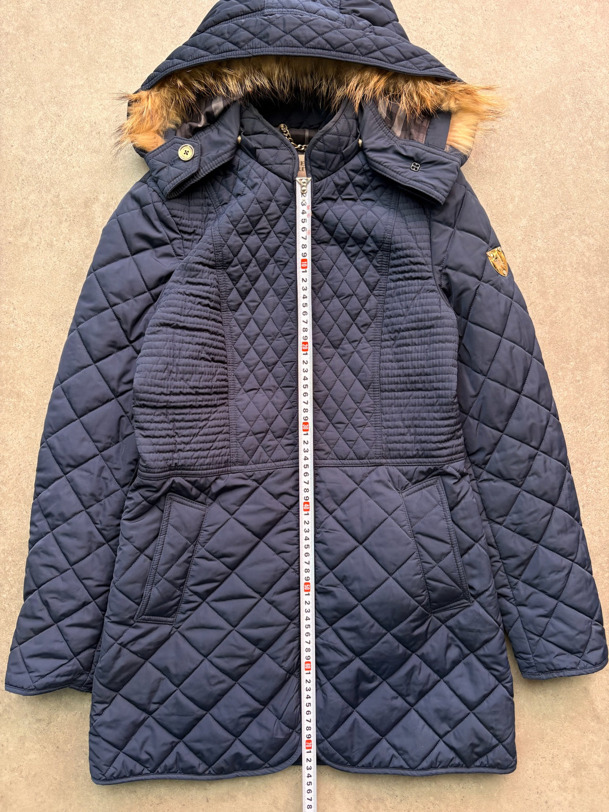 מעיל Burberry Brit פרווה וינטג׳ - XS – מעיל וינטג׳, תמונה 8