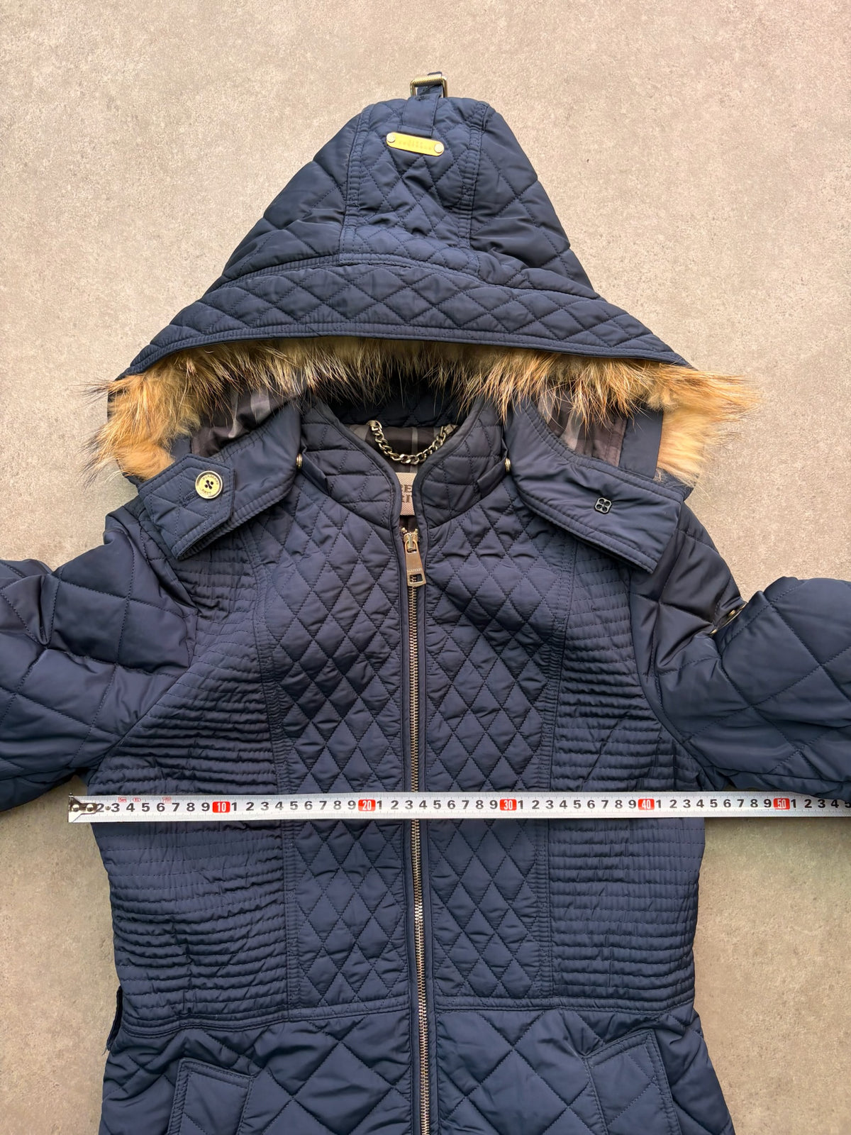 מעיל Burberry Brit פרווה וינטג׳ - XS – מעיל וינטג׳, תמונה 7