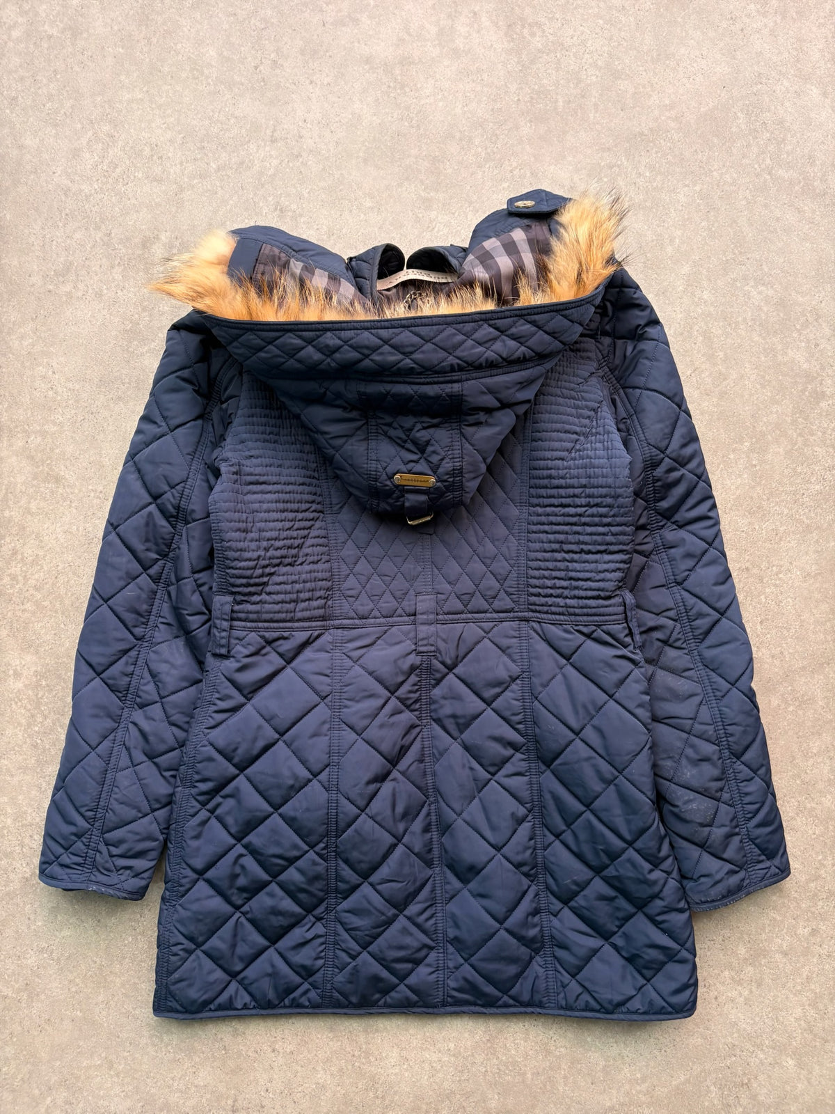 מעיל Burberry Brit פרווה וינטג׳ - XS – מעיל וינטג׳, תמונה 2