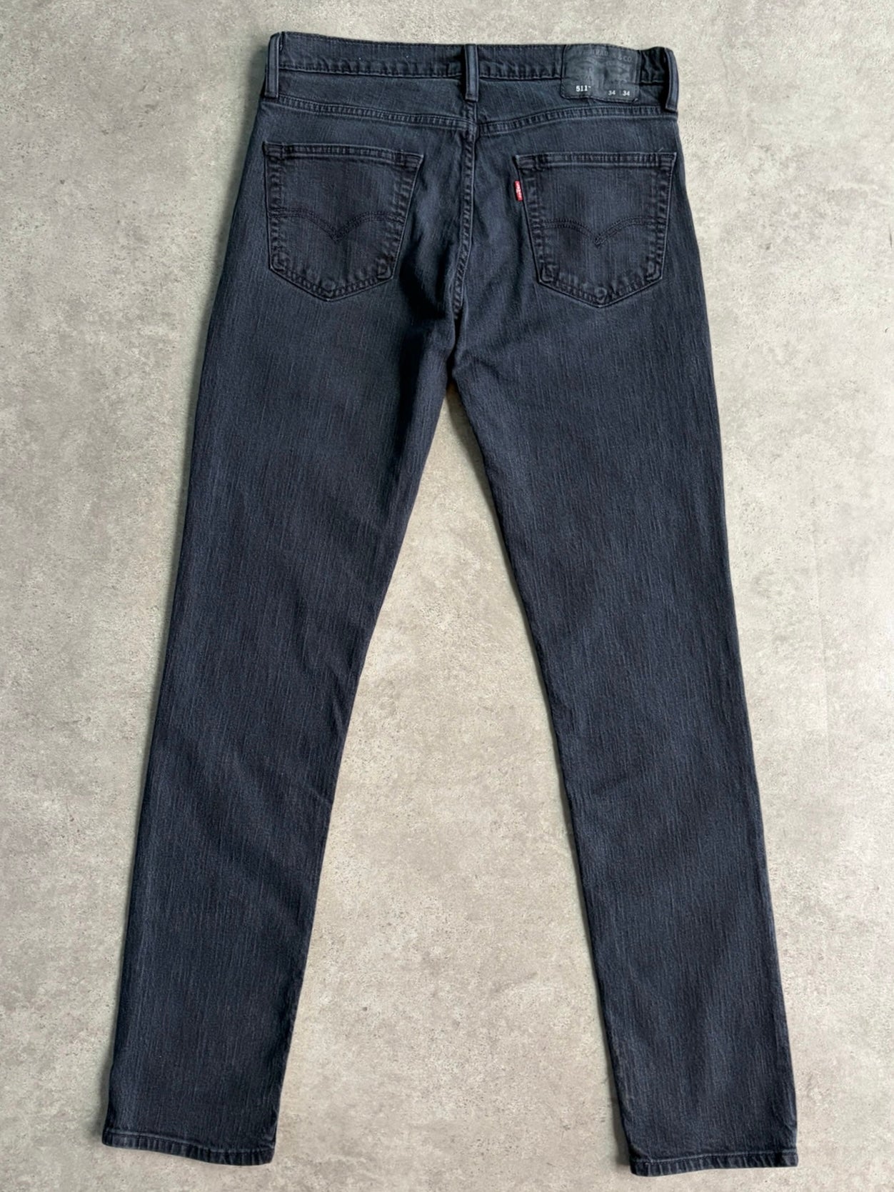 ג׳ינס Levi's 511 אפור כהה וינטג׳ - 33