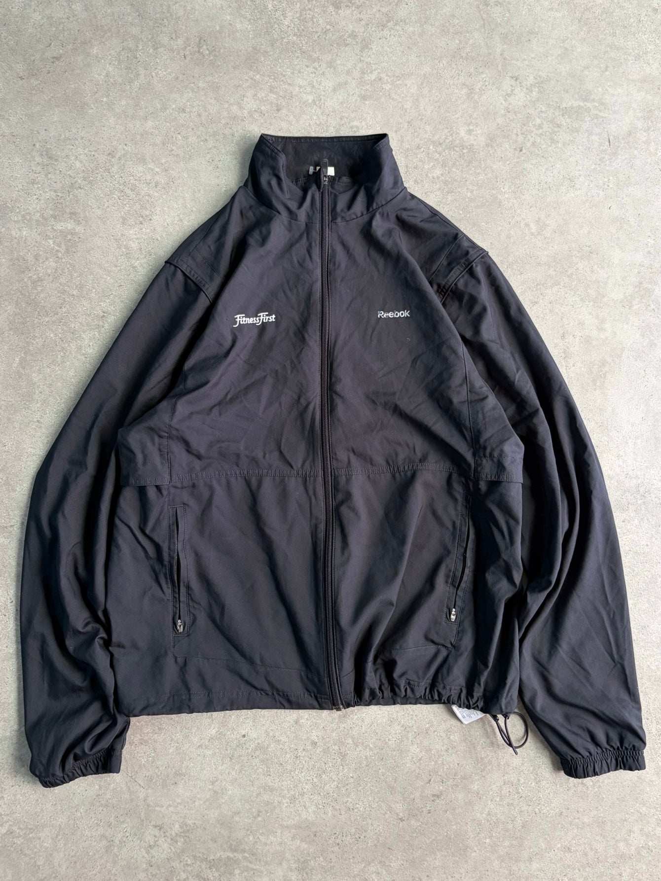 ג׳קט טראק Reebok וינטג׳ - XL