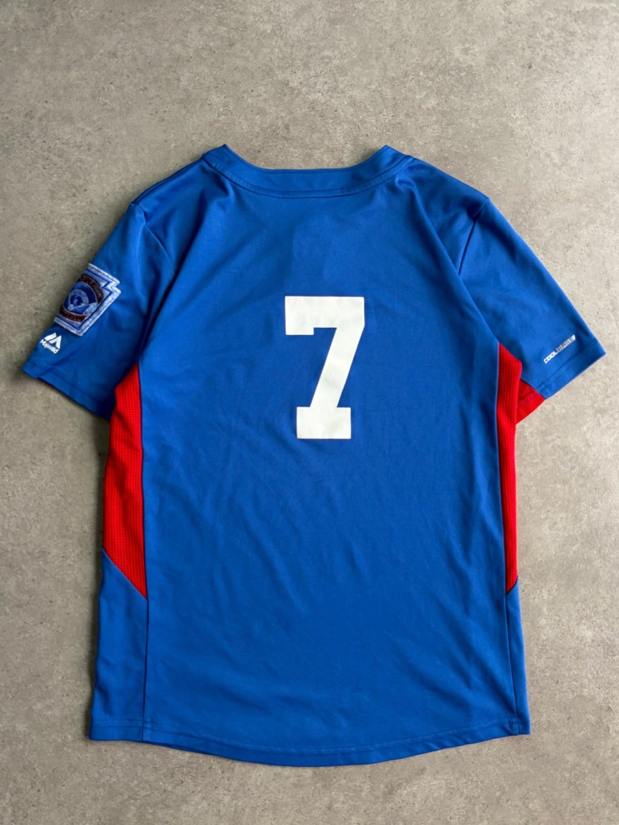 חולצת בייסבול Chicago Cubs מספר 7 וינטג׳ - XXS