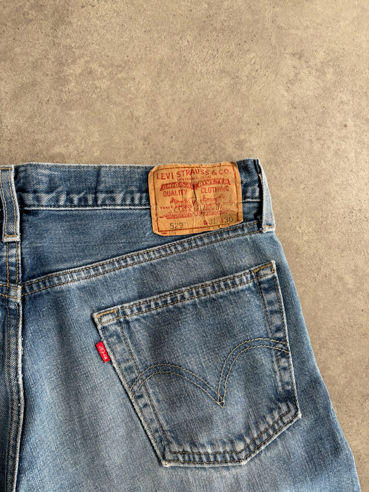 ג'ינס Levi's 529 וינטג׳ - 33 – ג׳ינס ליוויס וינטג׳, תמונה 2
