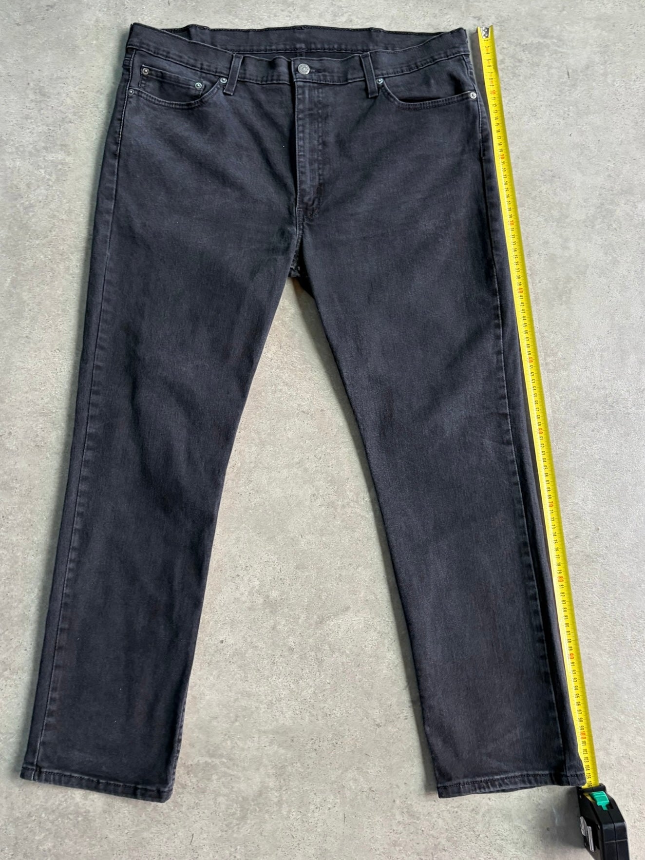 ג׳ינס Levi's שחור שטוף וינטג׳ - 39