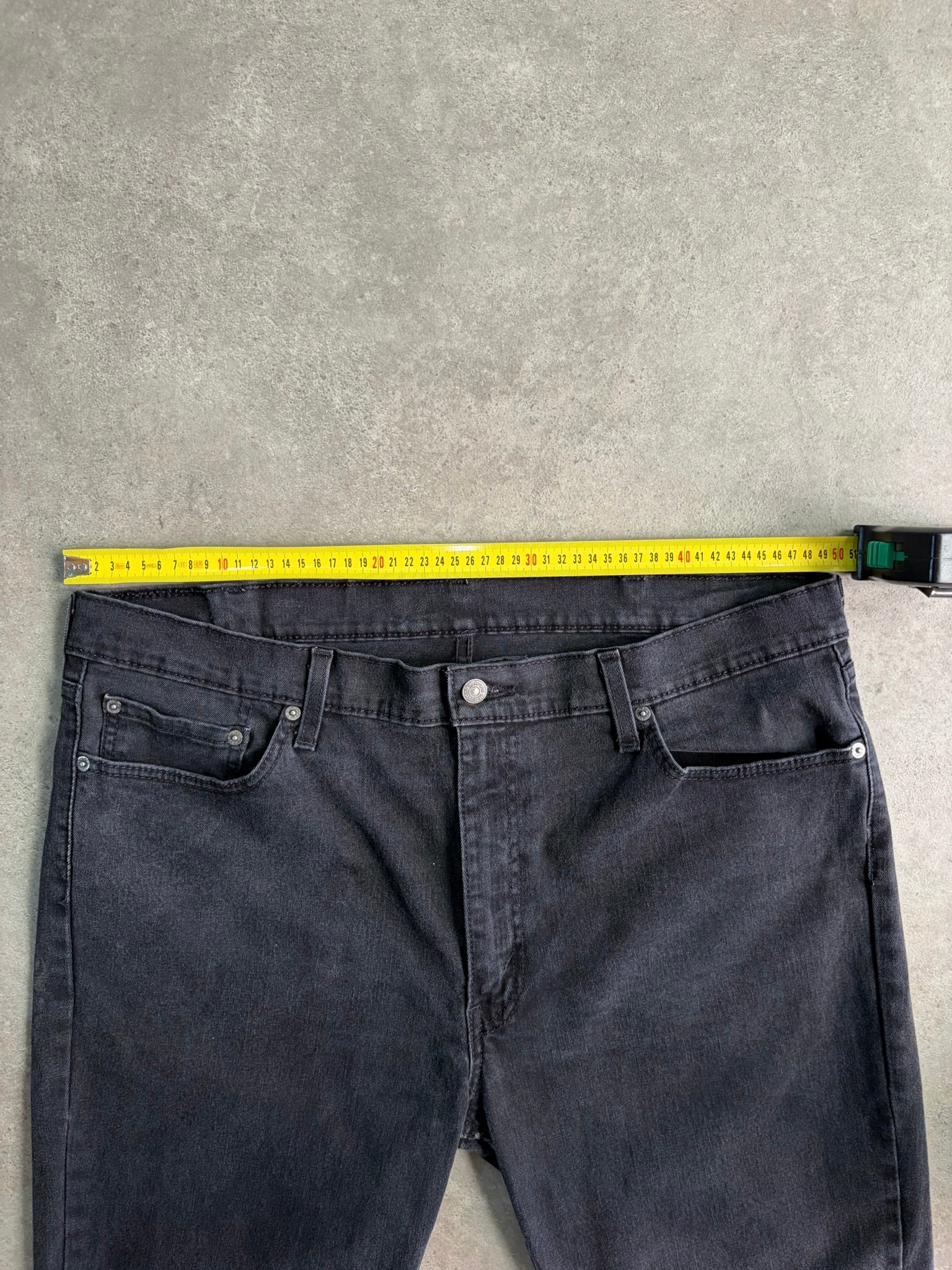 ג׳ינס Levi's שחור שטוף וינטג׳ - 39