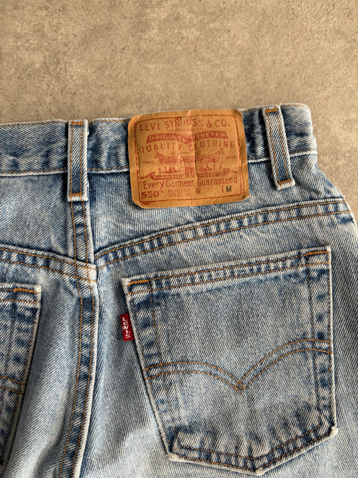 ג'ינס Levi's 550 וינטג׳ - 26 – ג׳ינס ליוויס וינטג׳, תמונה 2