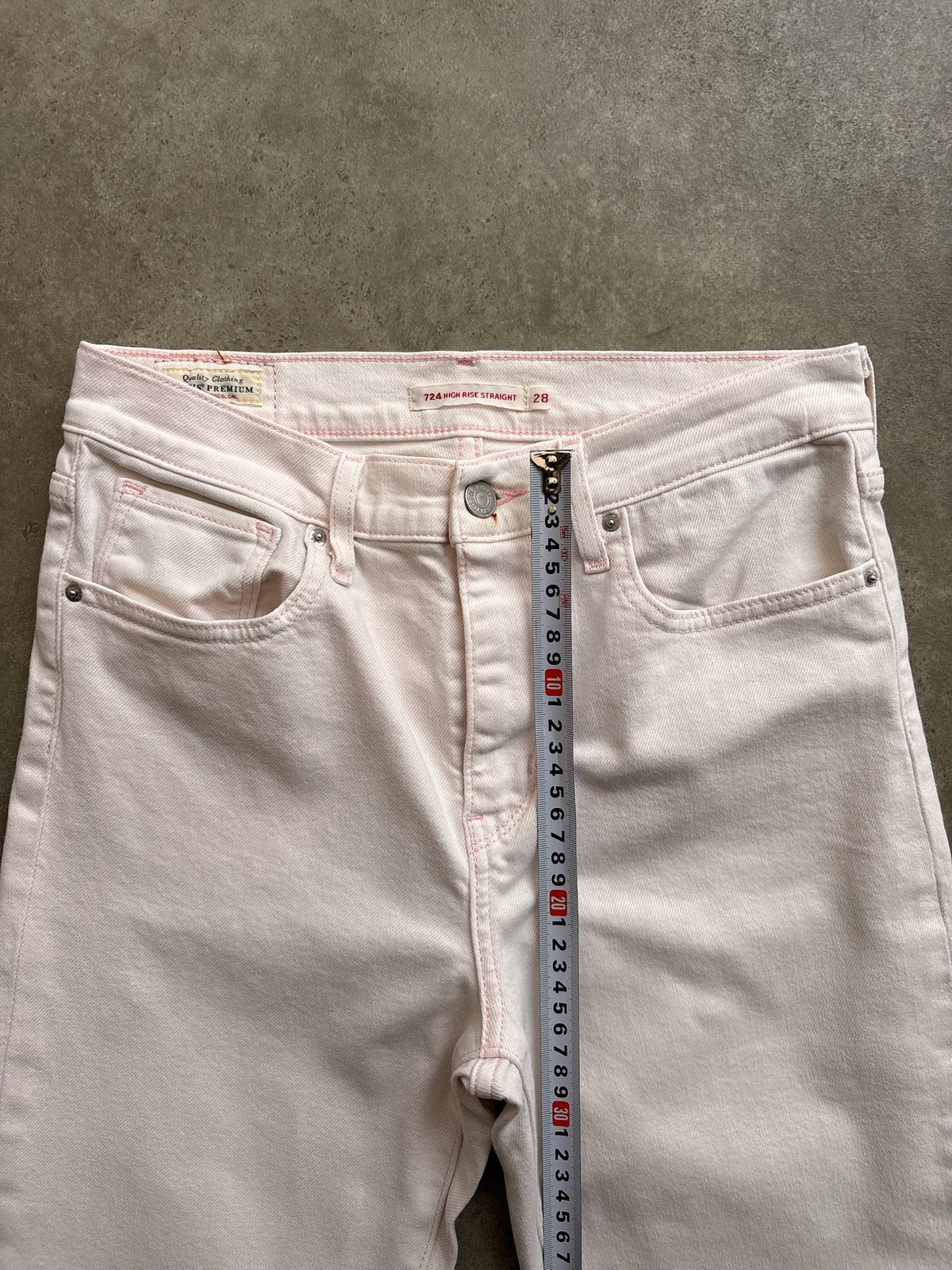 ג'ינס Levi's 724 High Rise Straight וינטג׳ - 27