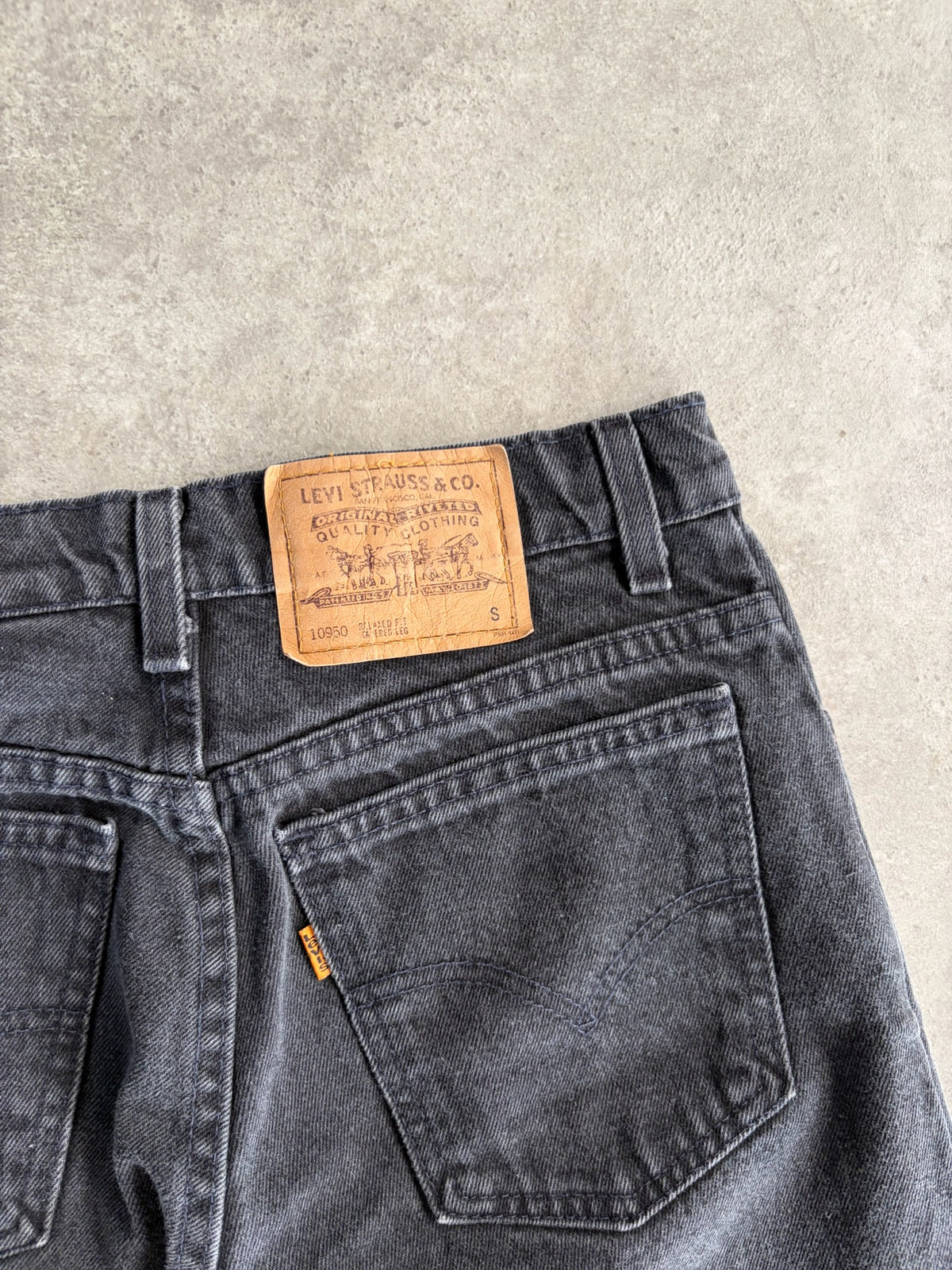 Levi's 550 ג'ינס שחור וינטג׳ - 27 – ג׳ינס ליוויס וינטג׳, תמונה 2