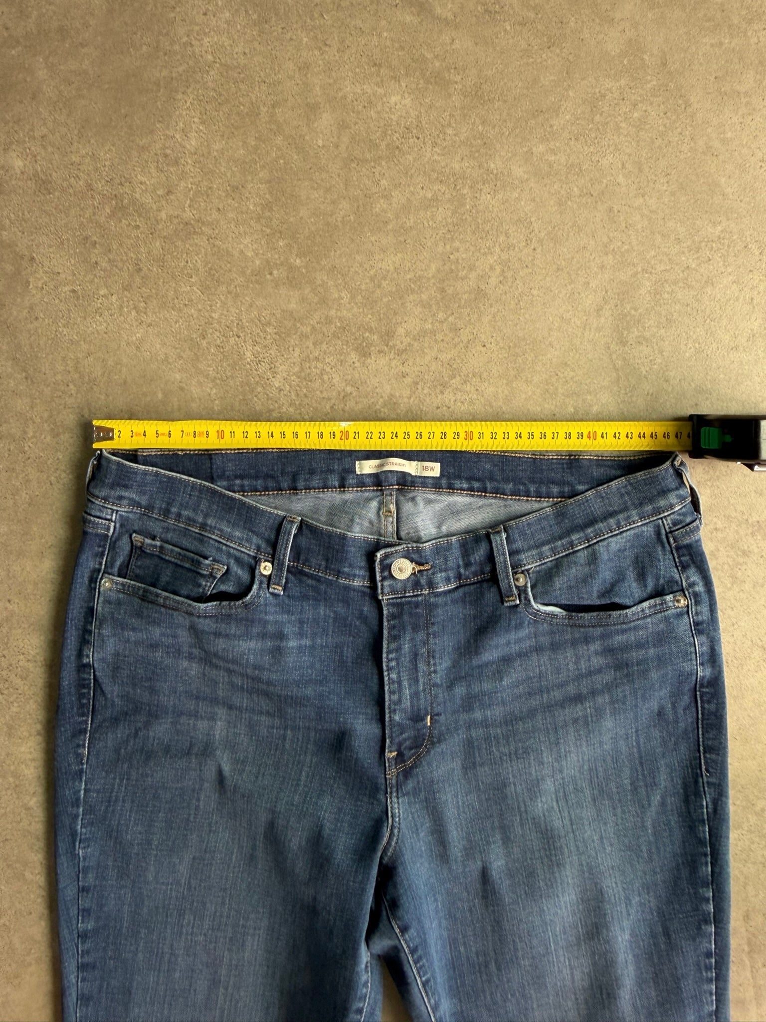 ג׳ינס Levi's Classic Straight וינטג׳ - 36