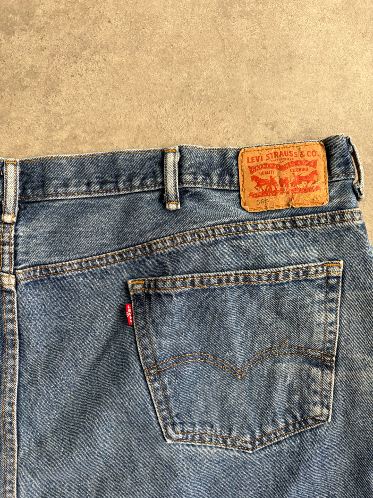 ג׳ינס Levi's 560 באגי קרופ וינטג׳ - 51
