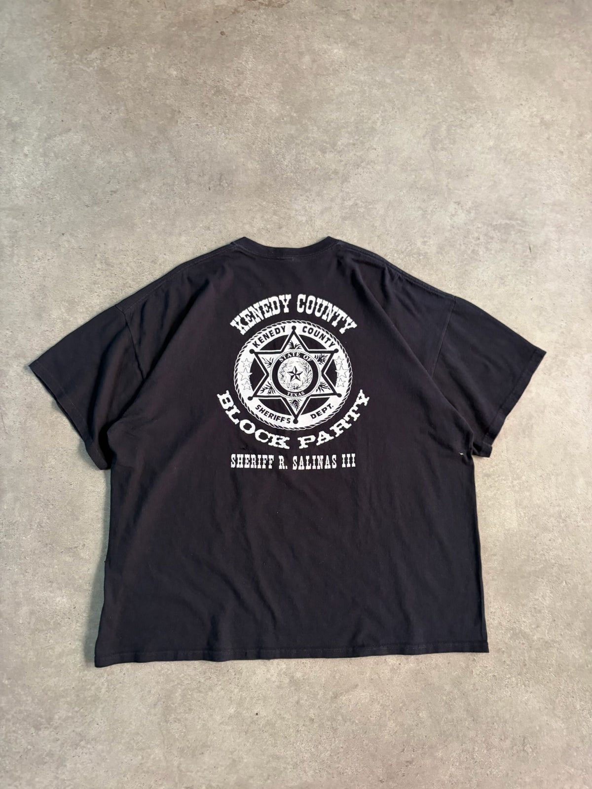 טישירט וינטג׳ Kenedy County Sheriff - XL – טי שירט וינטג׳, תמונה 2