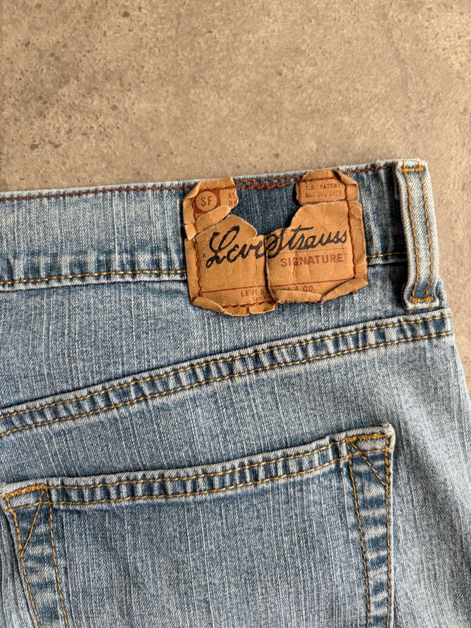 ג׳ינס Levi's Strauss Signature בוט קאט וינטג׳ - 38