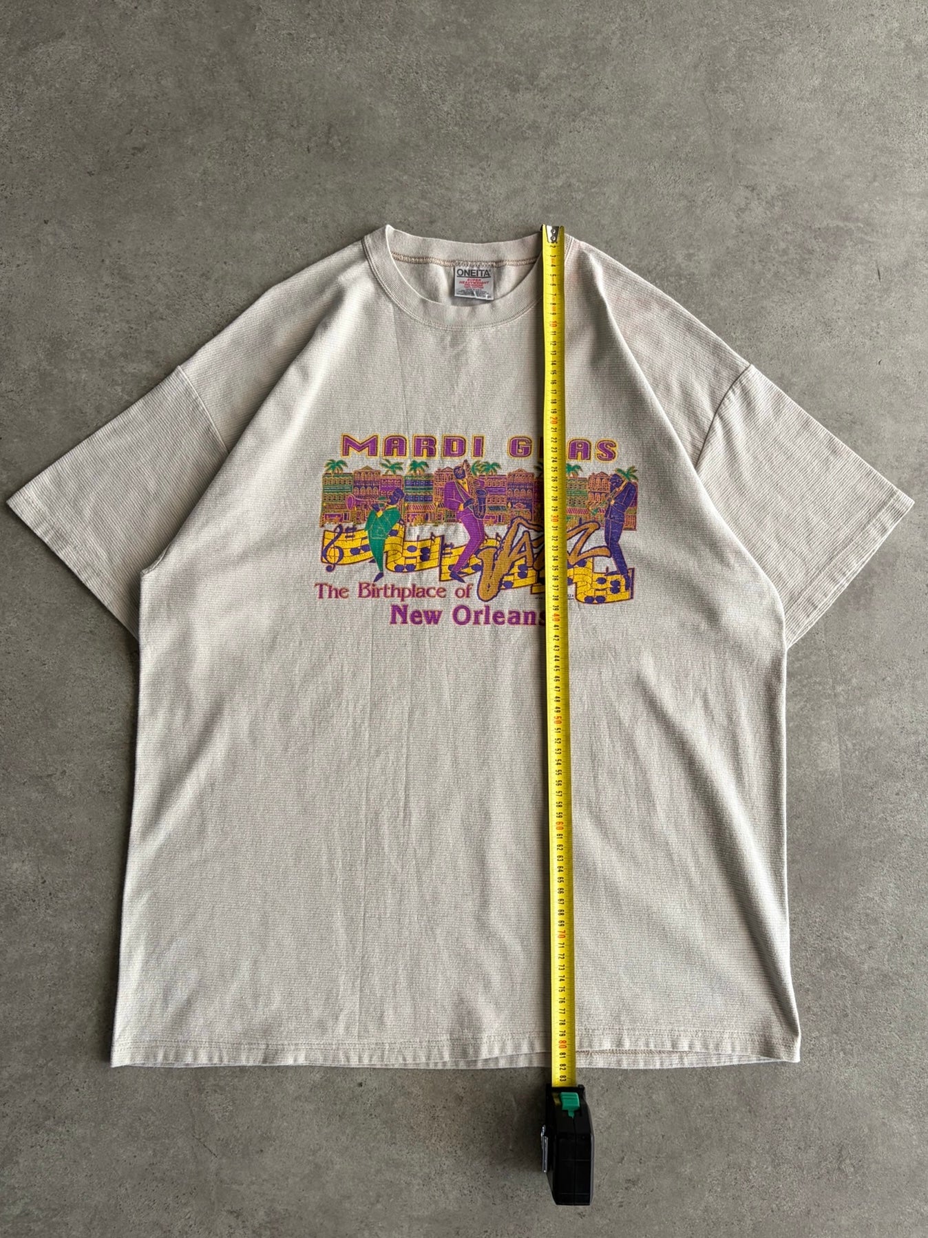 טישירט Mardi Gras New Orleans וינטג׳ - XXL