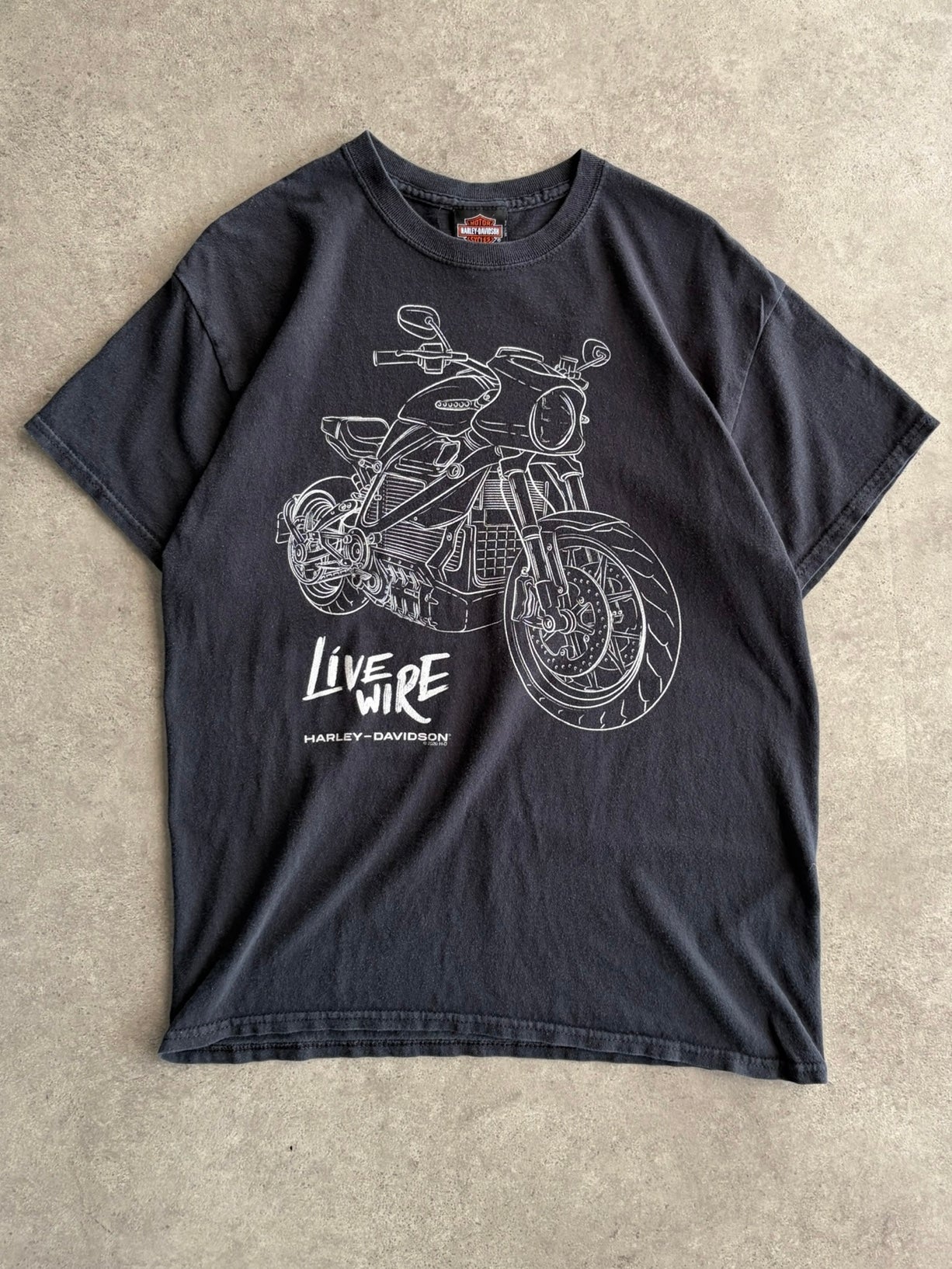 טי שירט Harley-Davidson LiveWire וינטג׳ - S