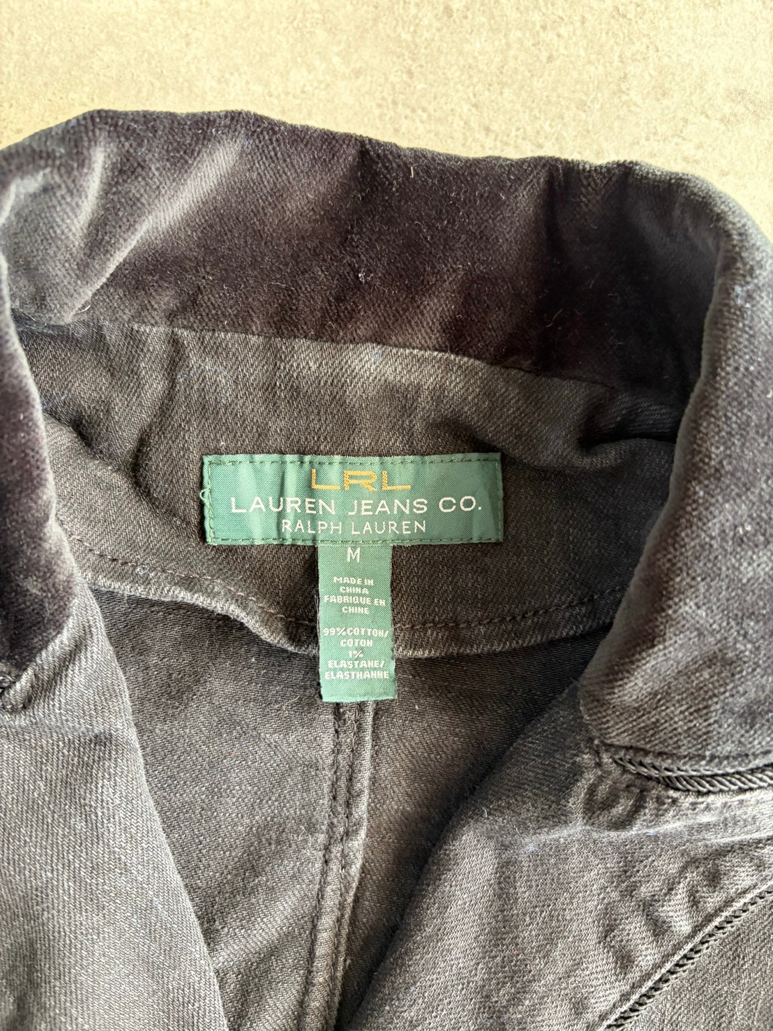 ג׳קט ג׳ינס Ralph Lauren וינטג׳ - XS