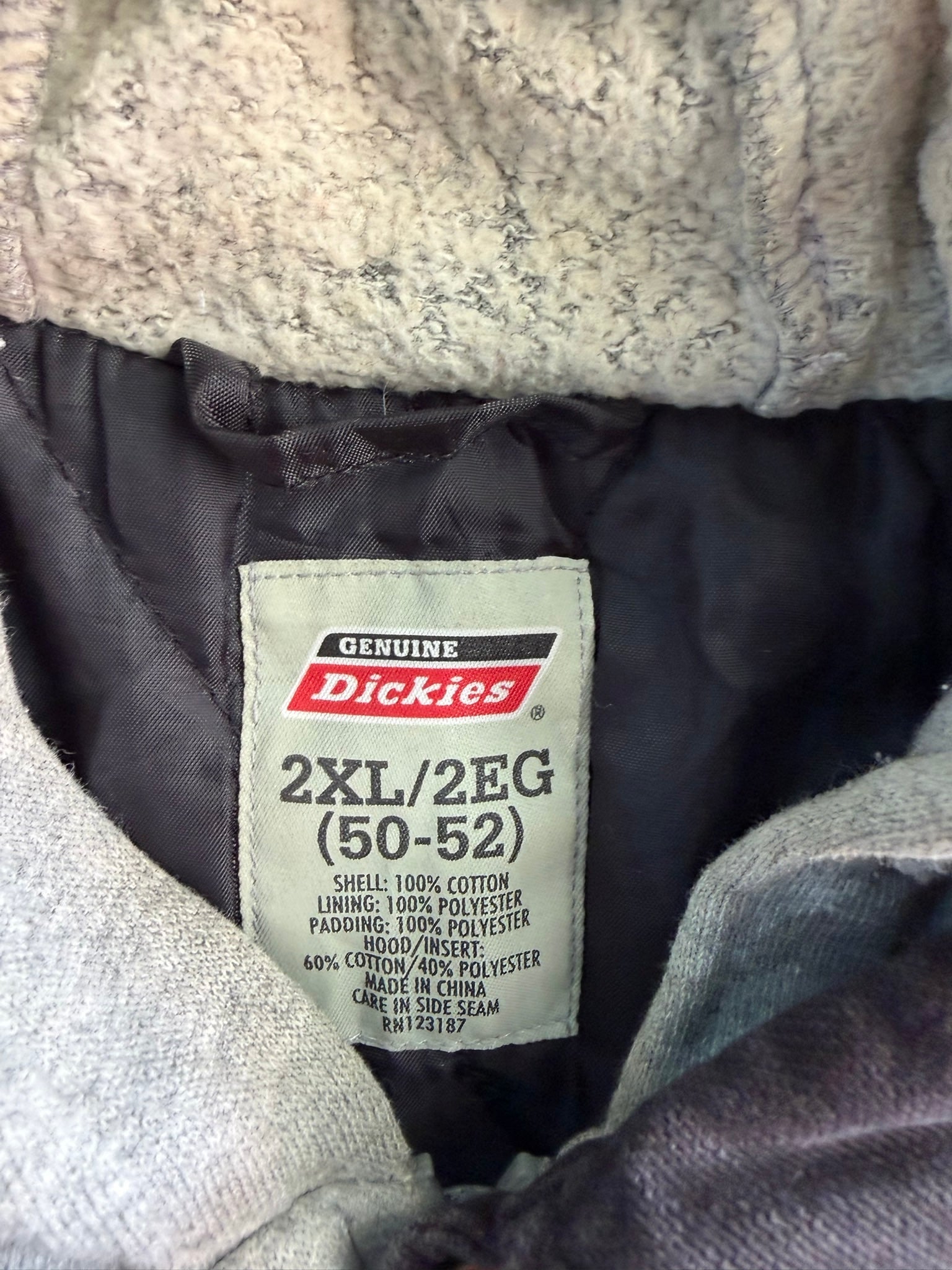 ג׳קט עבודה Dickies עם קפוצ׳ון וינטג׳ - XXL