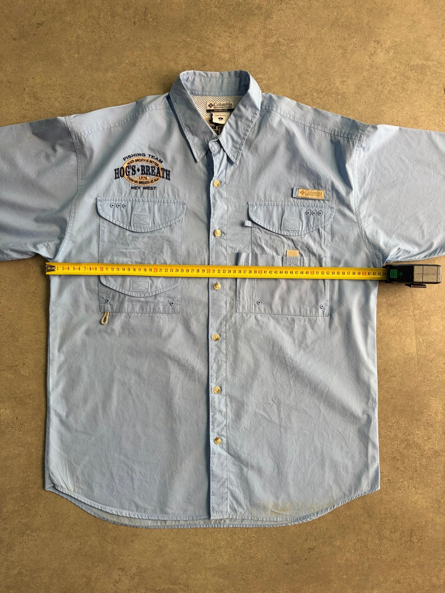 חולצת דיג Columbia PFG Hog's Breath וינטג׳ - XL