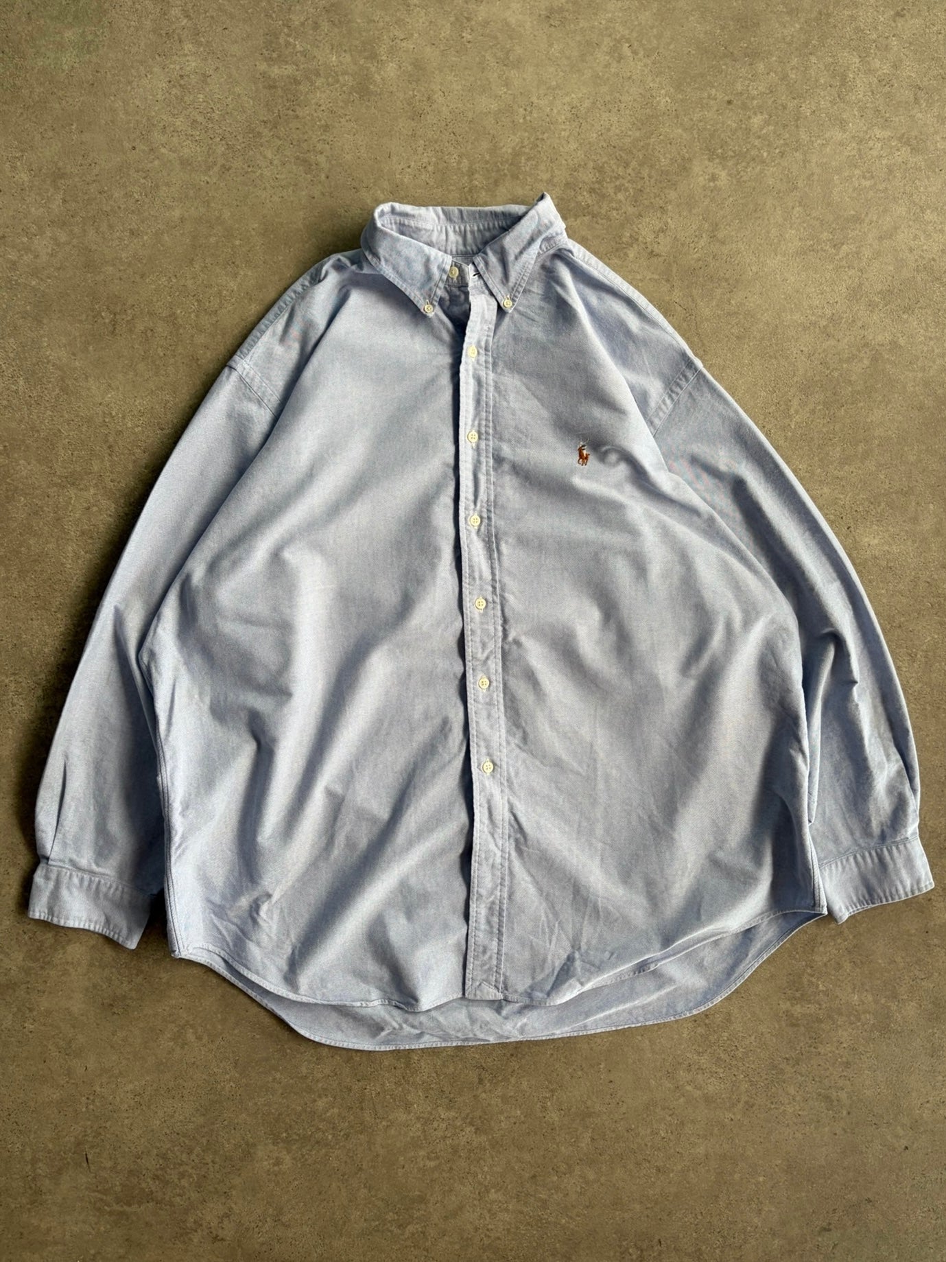 חולצת אוקספורד Ralph Lauren וינטג׳ - 3XL