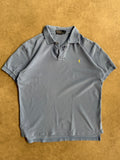 חולצת פולו Ralph Lauren תכלת וינטג׳ - L