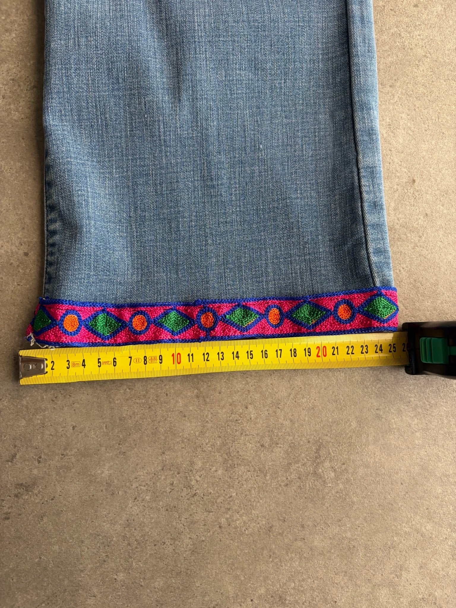 ג׳ינס Levi's 415 עם רקמה וינטג׳ - 38
