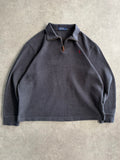 סוודר קווארטר זיפ Polo Ralph Lauren וינטג׳ - XL