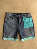 שורטס ג׳ינס Levi's מותאמים אישית וינטג׳ - 33