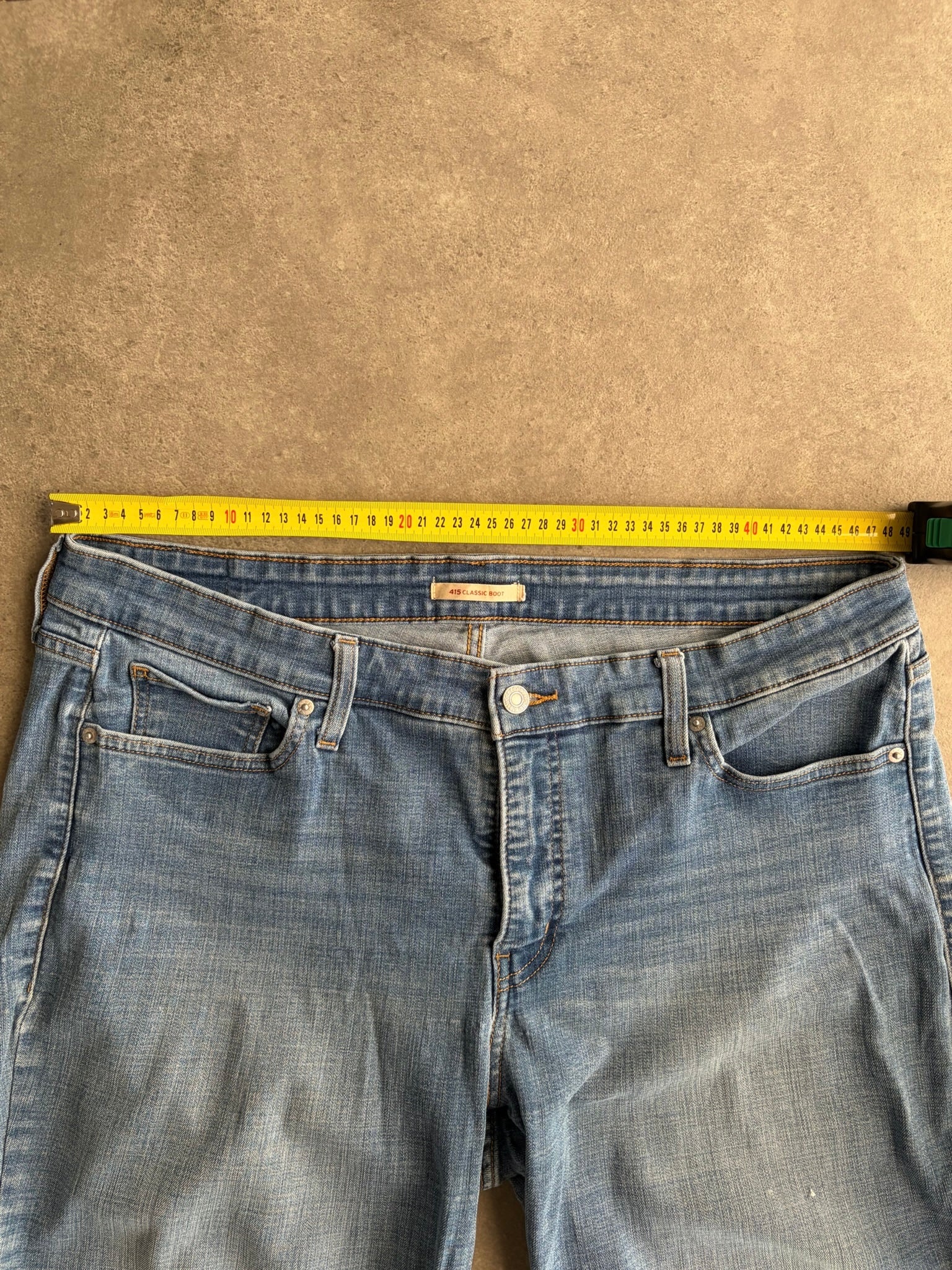 ג׳ינס Levi's 415 עם רקמה וינטג׳ - 38