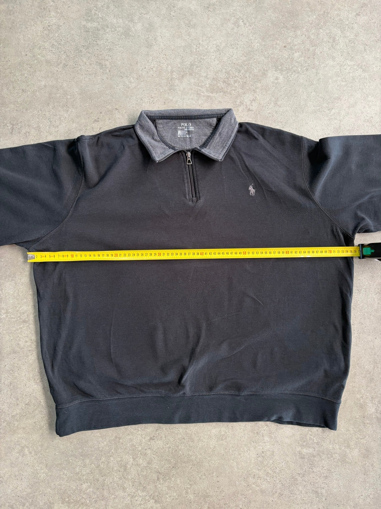 סווטשירט Polo Ralph Lauren חצי רוכסן וינטג׳ - 5XL