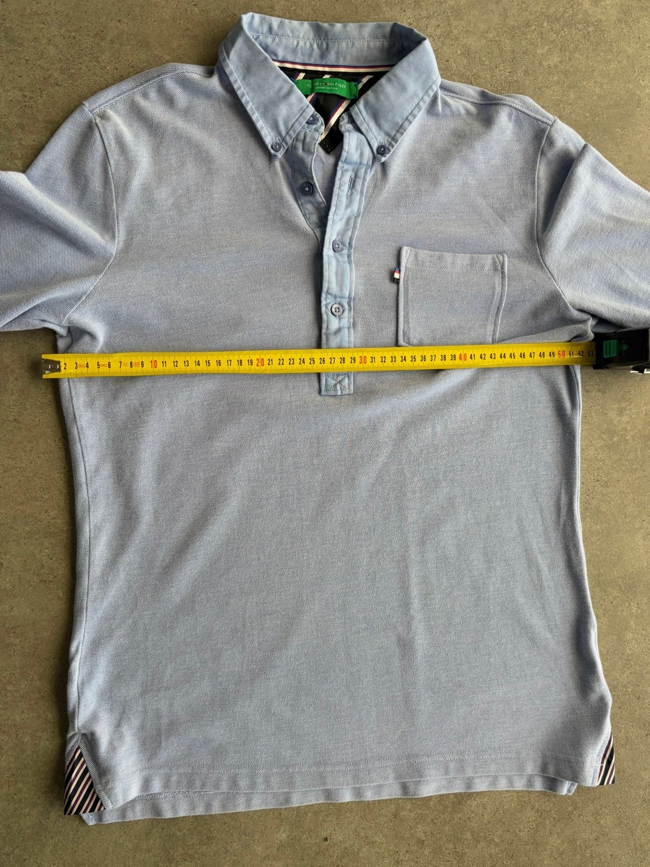 חולצת פולו שרוול ארוך Tommy Hilfiger Limited Edition וינטג׳ - S