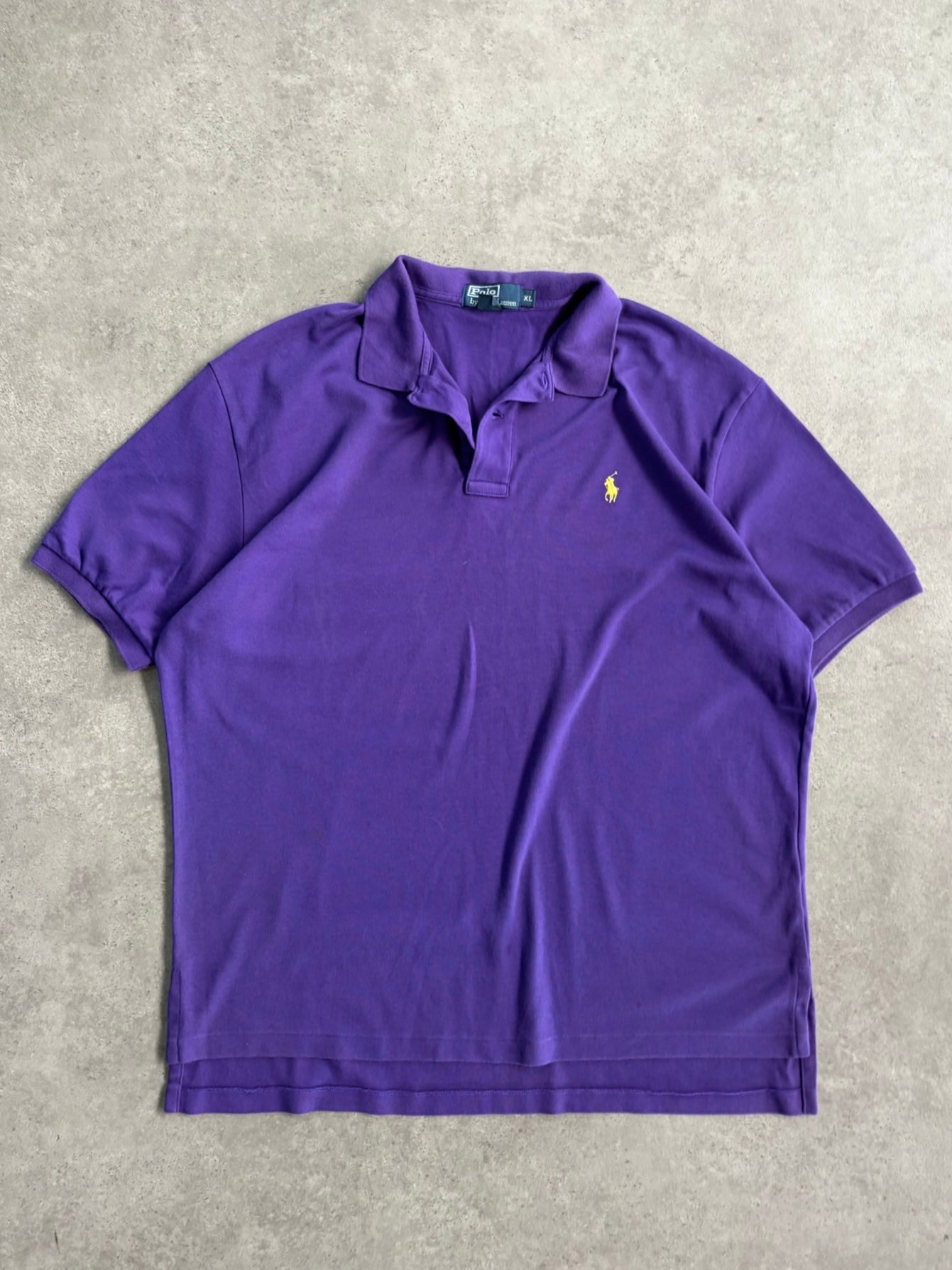 חולצת פולו Ralph Lauren סגולה וינטג׳ - XXL