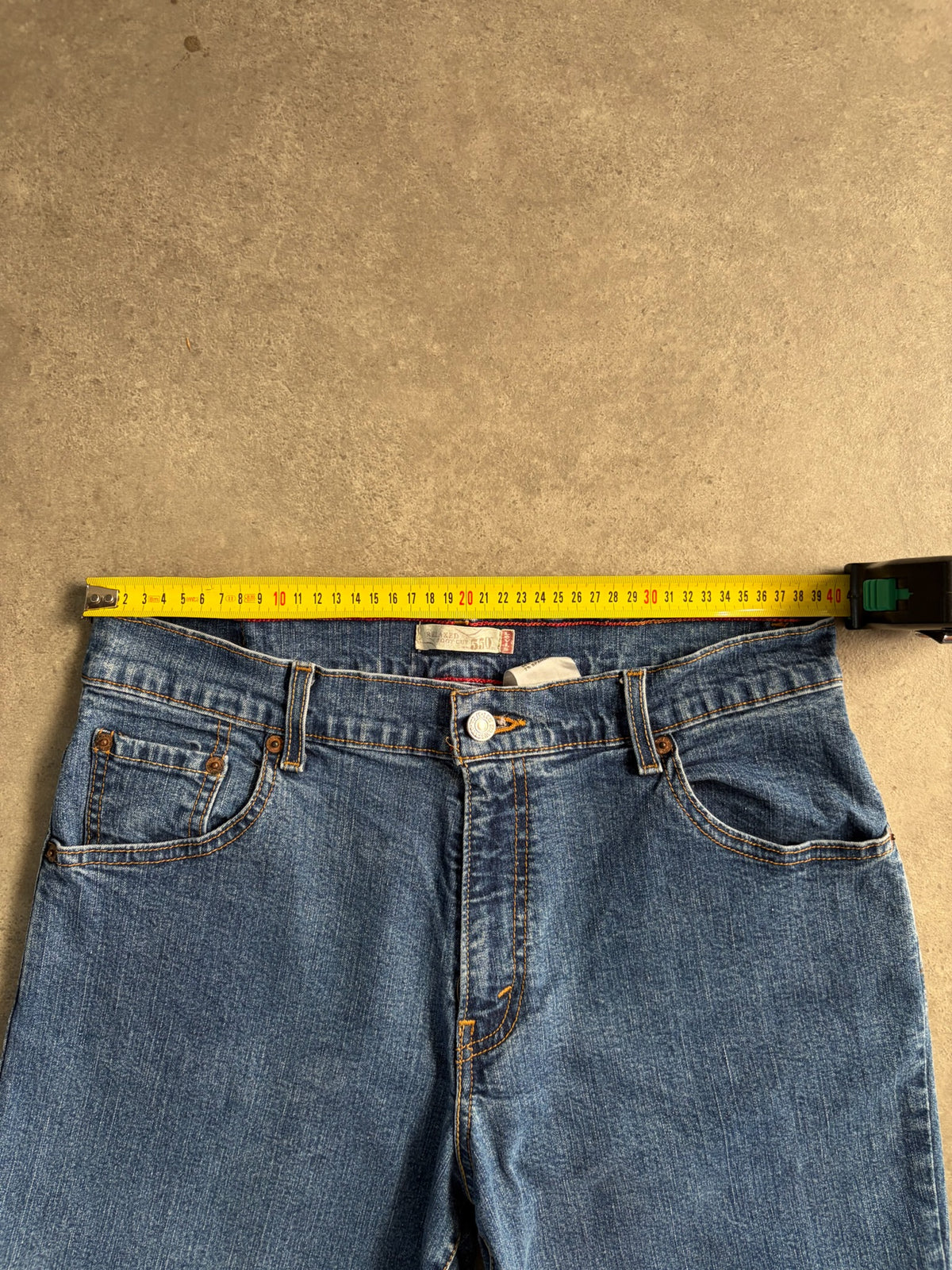 ג'ינס Levi's 550 וינטג' - 31 30 – ג׳ינס ליוויס וינטג׳, תמונה 4