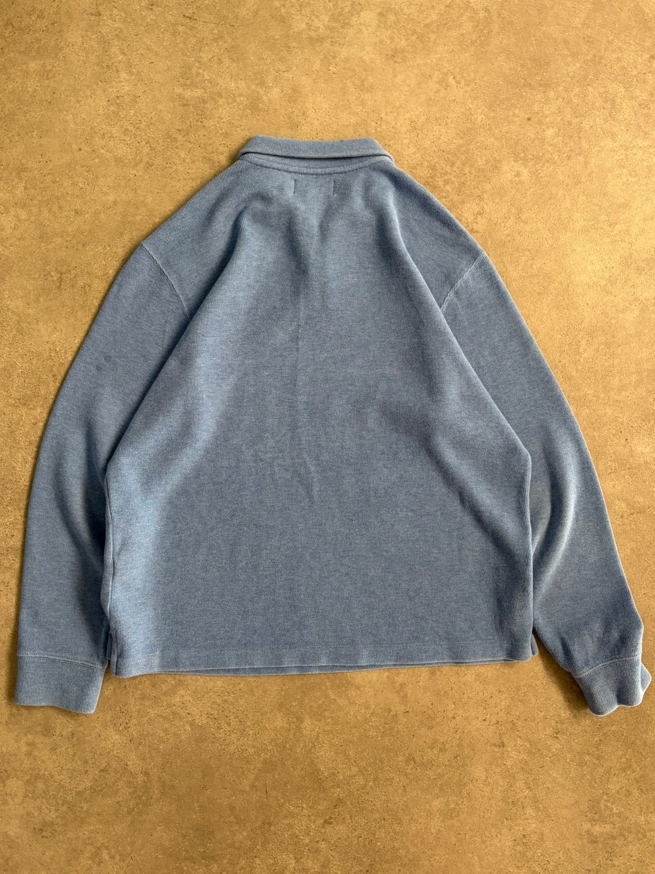 סריג צווארון רבע זיפ Polo Ralph Lauren וינטג׳ - XL