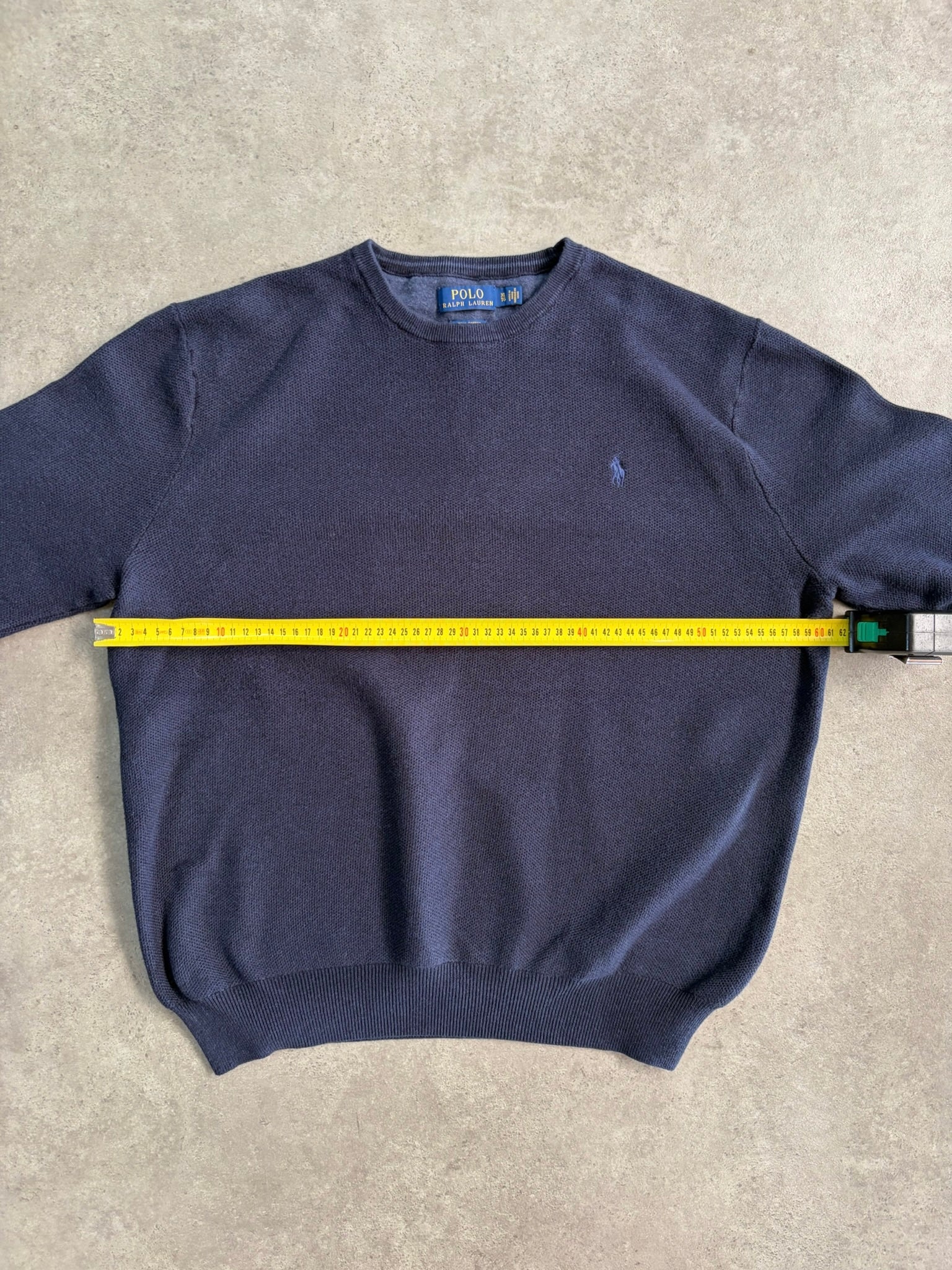 סוודר Polo Ralph Lauren כחול נייבי וינטג׳ - XL