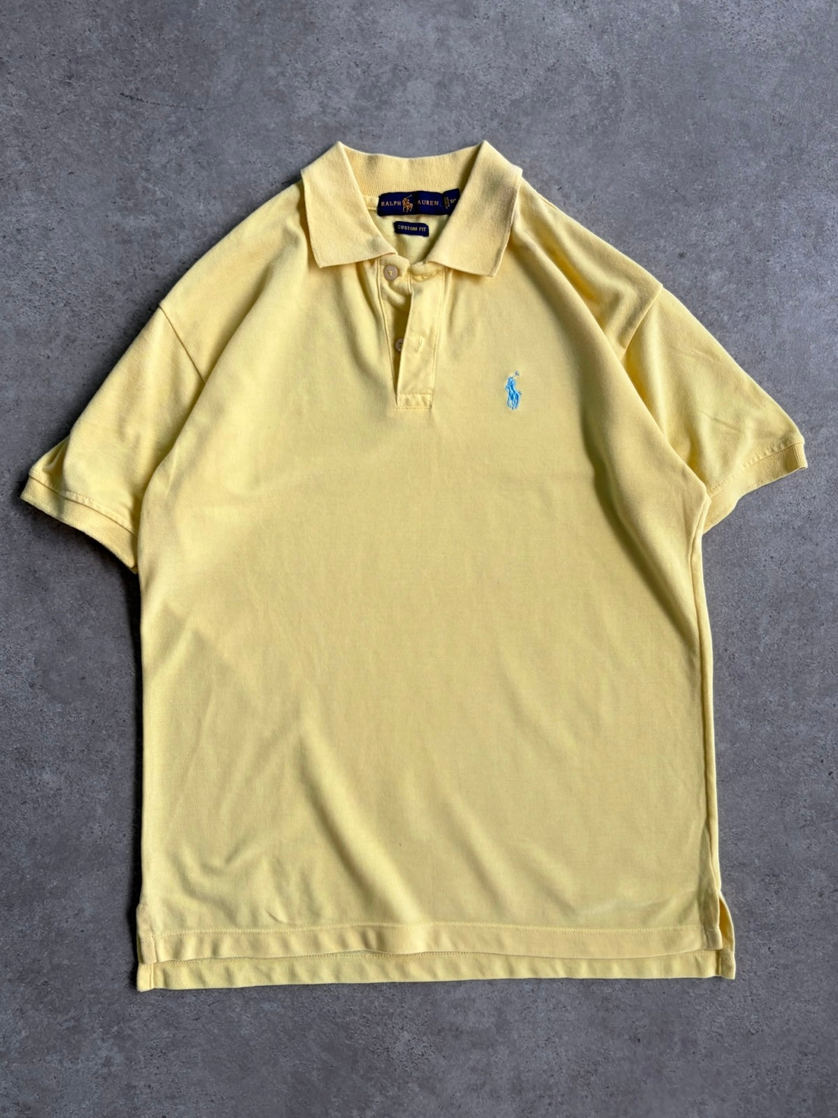 חולצת פולו Ralph Lauren צהובה וינטג׳ - S