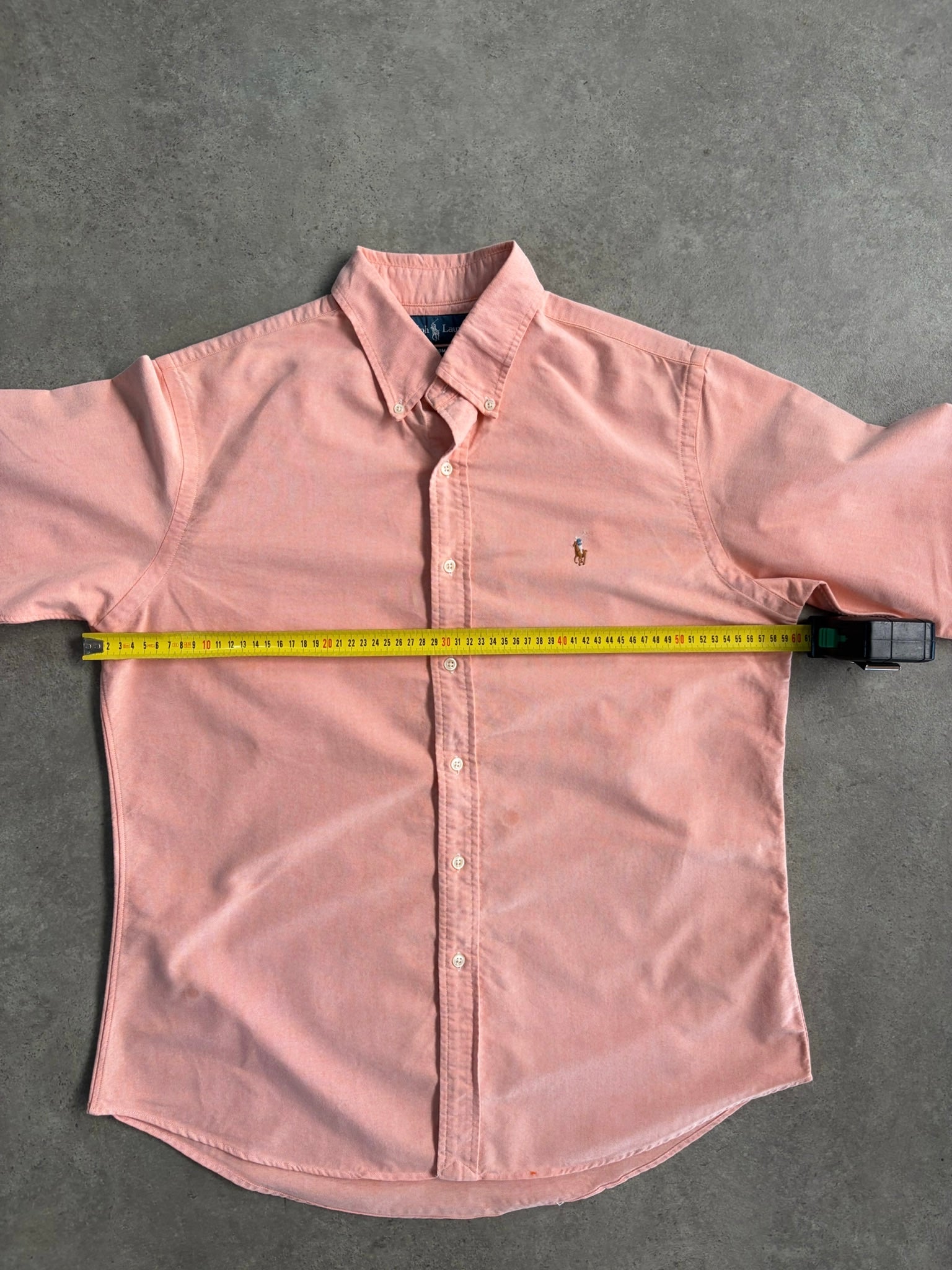 חולצת אוקספורד Ralph Lauren ורודה וינטג׳ - XL