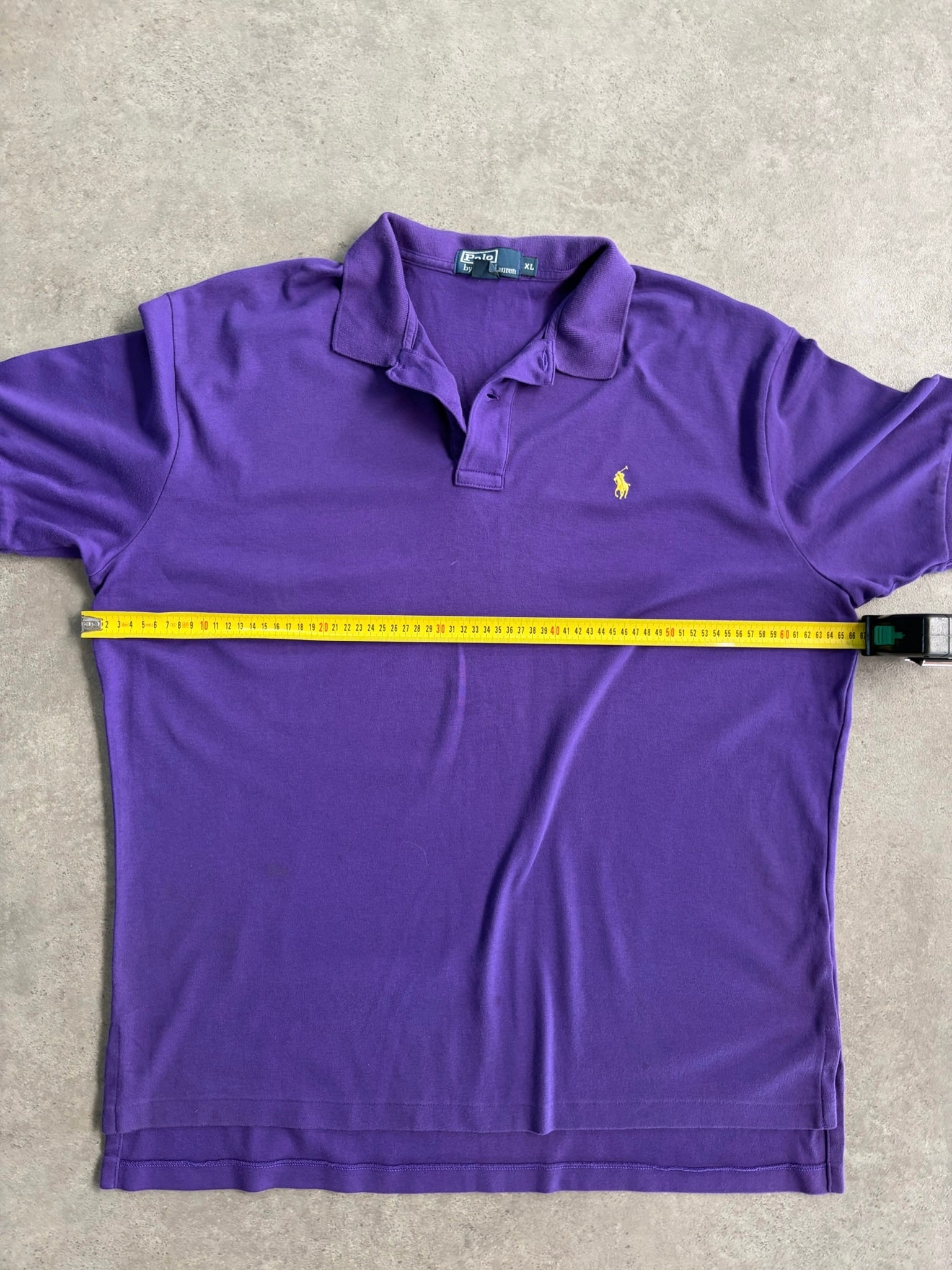 חולצת פולו Ralph Lauren סגולה וינטג׳ - XXL