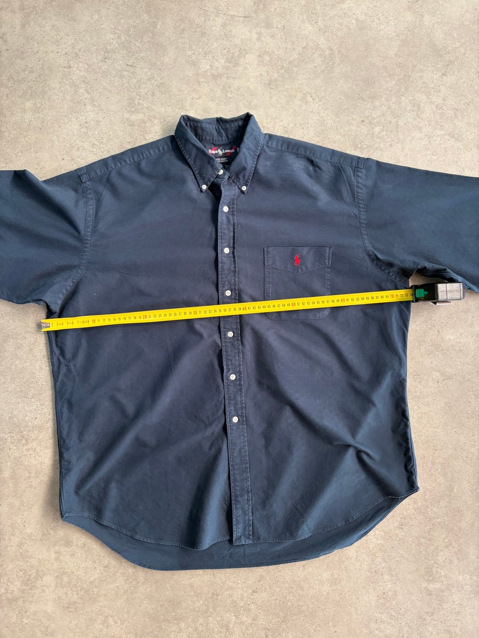 חולצת Ralph Lauren כחול נייבי וינטג׳ - 4XL