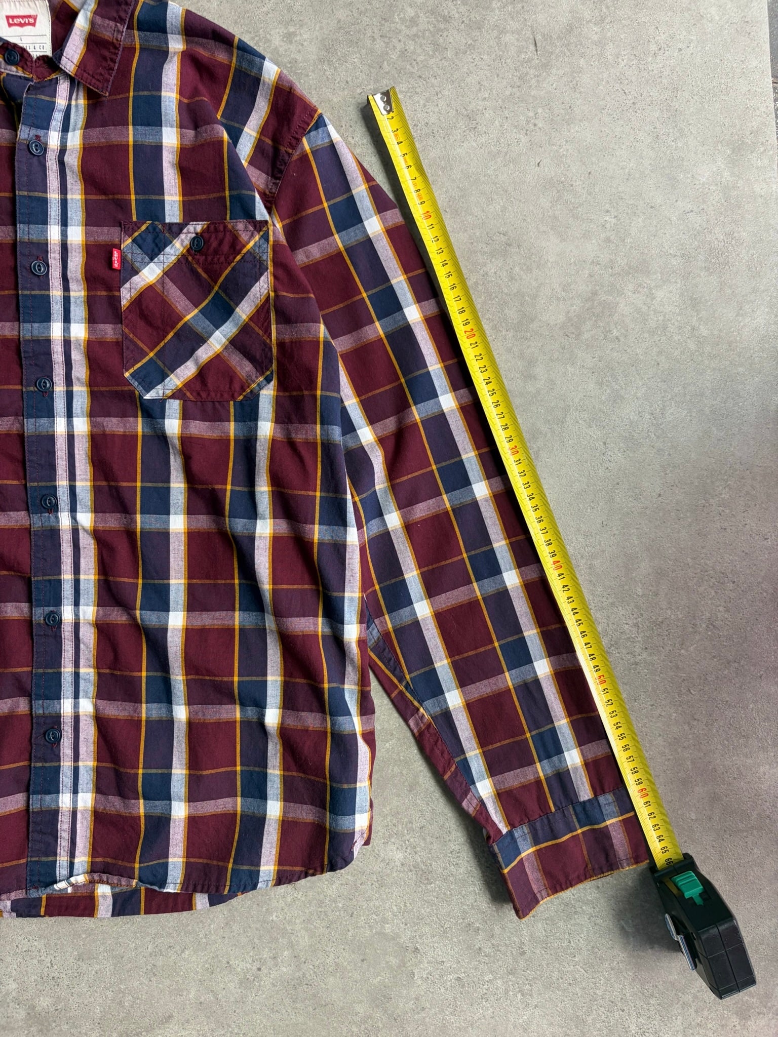 חולצת Levi's משובצת וינטג׳ - M