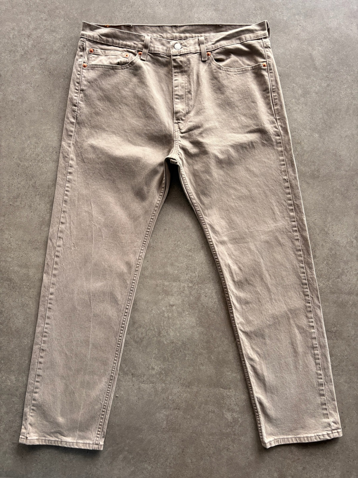 ג'ינס Levi's 505 וינטג׳ בצבע בז' - 37