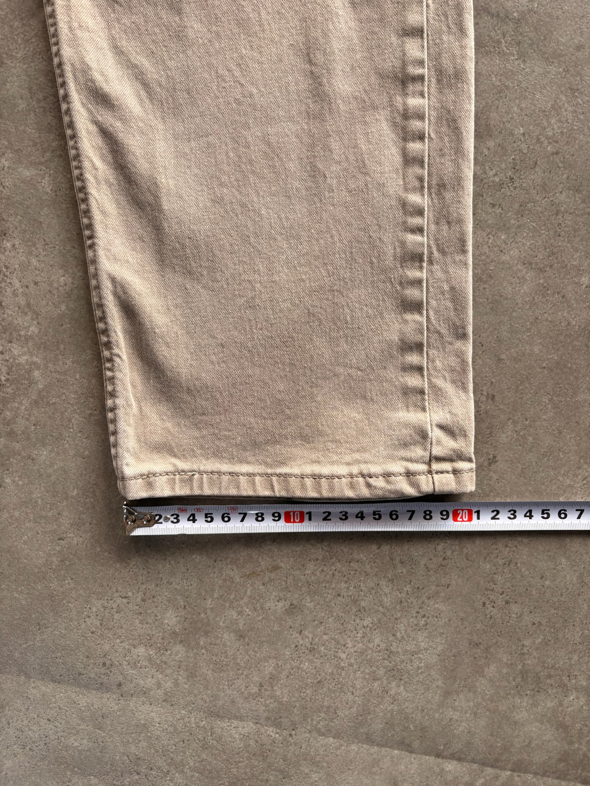 ג'ינס Levi's 505 וינטג׳ בצבע בז' - 37