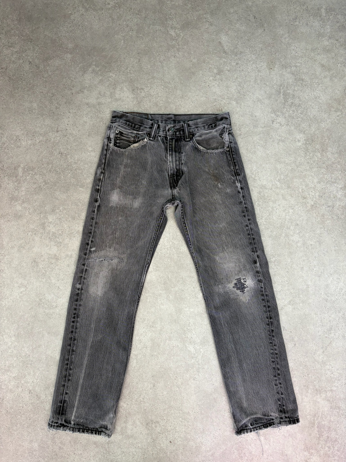 ג'ינס Levi's 501 וינטג׳ שחור דהוי - 32 – ג׳ינס ליוויס וינטג׳ | DNA תל אביב