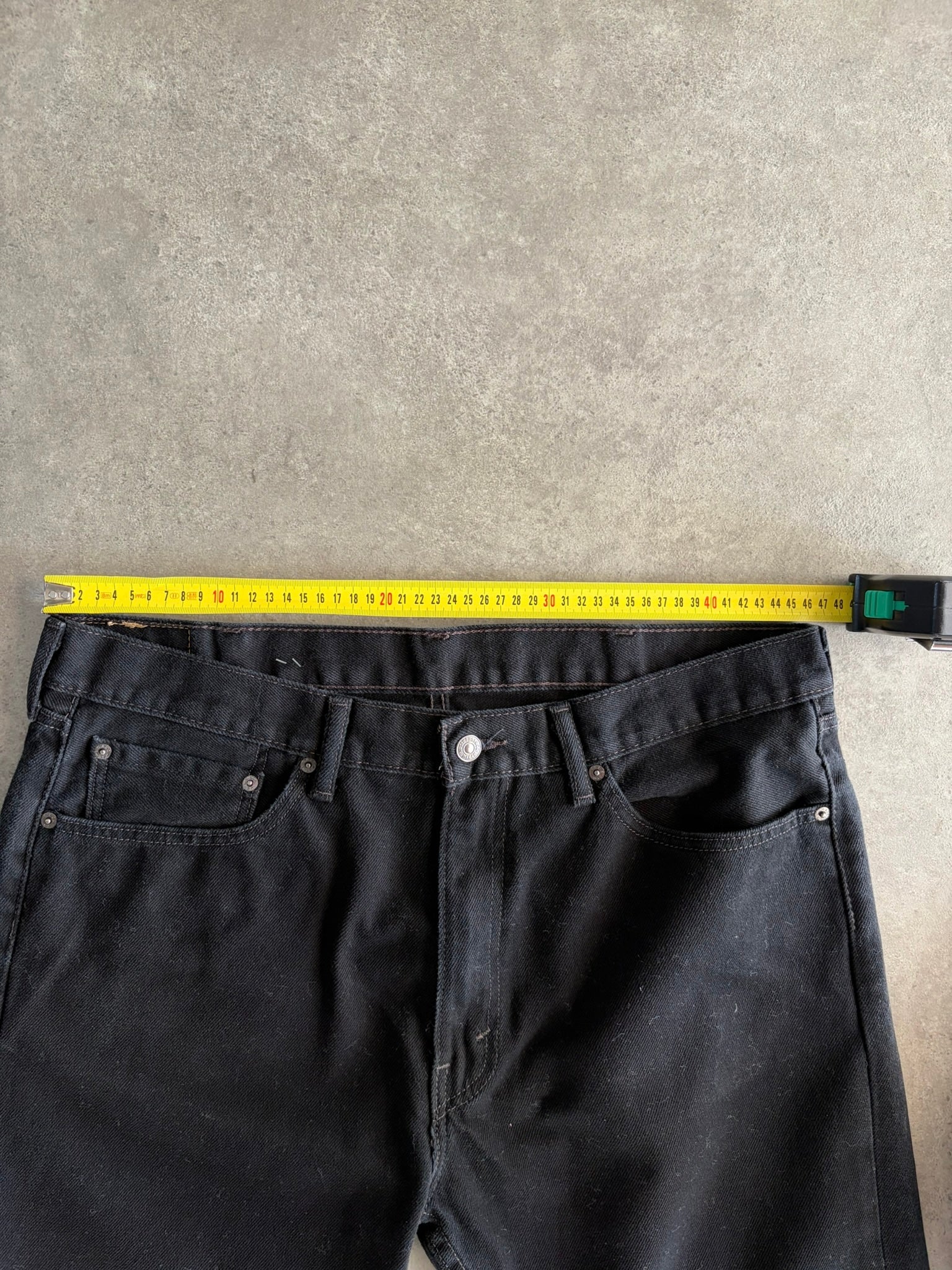 ג׳ינס Levi's 505 שחור וינטג׳ - 36