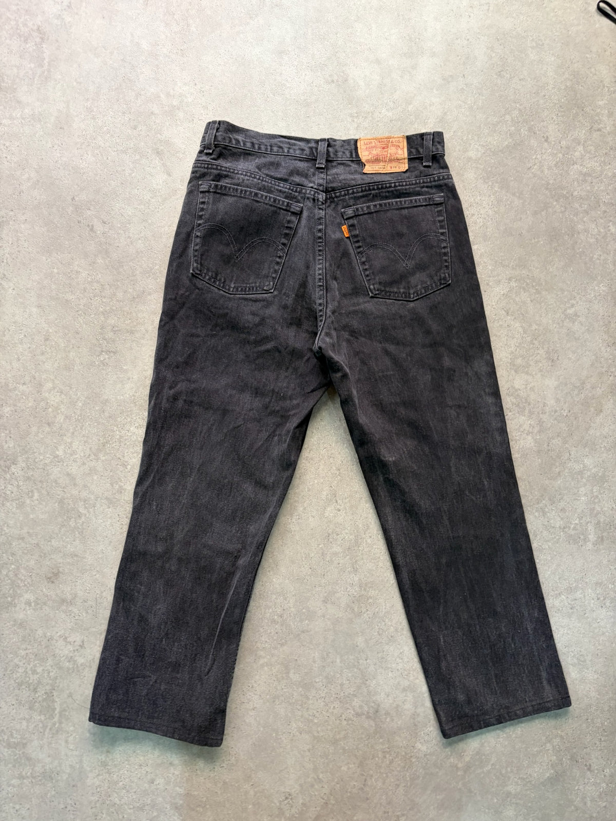 ג'ינס Levi's 501 שחור וינטג׳ - 30 – ג׳ינס ליוויס וינטג׳, תמונה 2