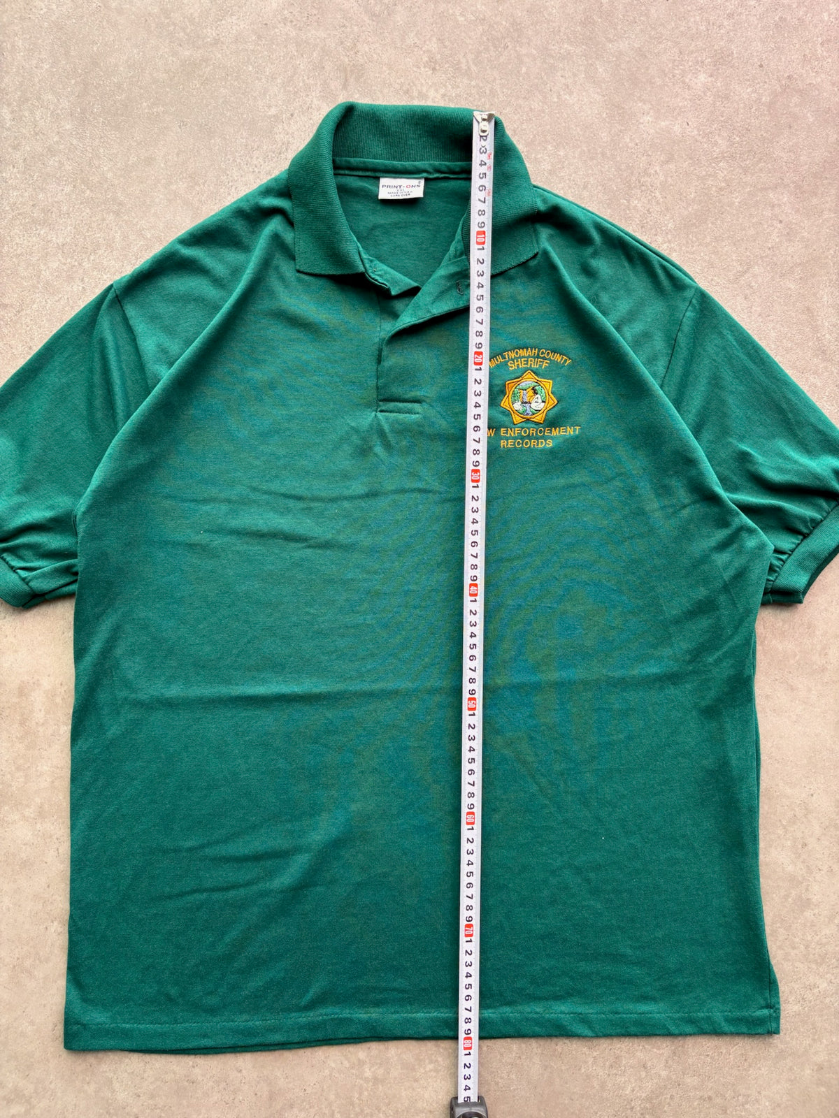 פולו Multnomah County Sheriff וינטג׳ - XL