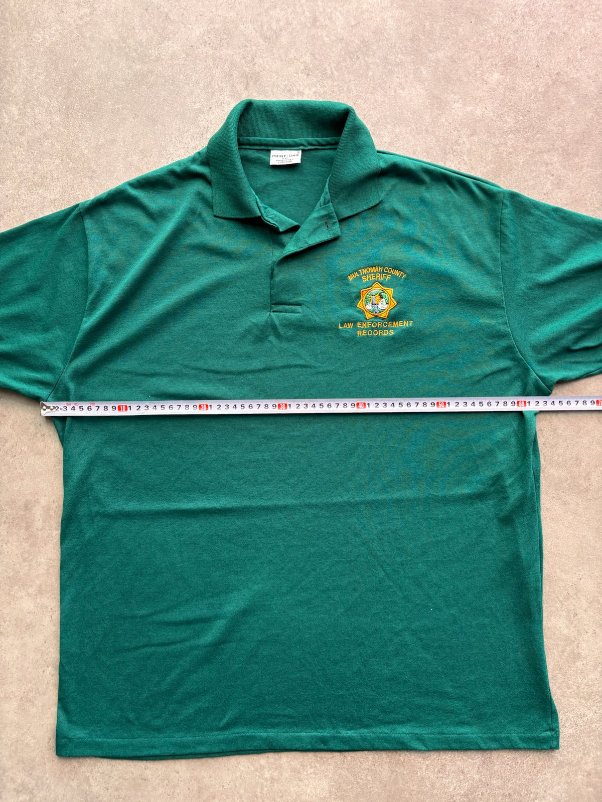 פולו Multnomah County Sheriff וינטג׳ - XL