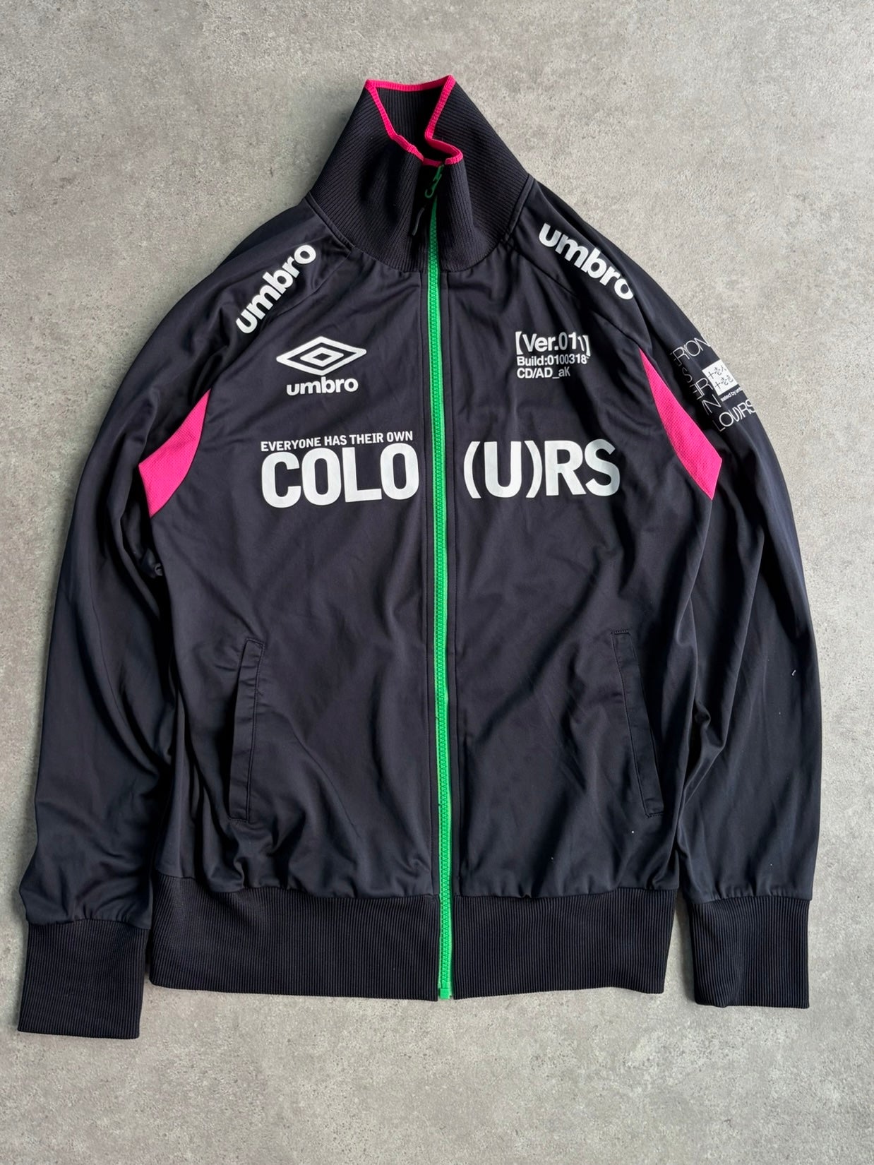 ג׳קט טראק Umbro Colours וינטג׳ - S
