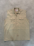 מכופתרת Dickies וינטג׳ בלי שרוולים - L – חולצה מכופתרת וינטג׳ דיקיס | DNA תל אביב