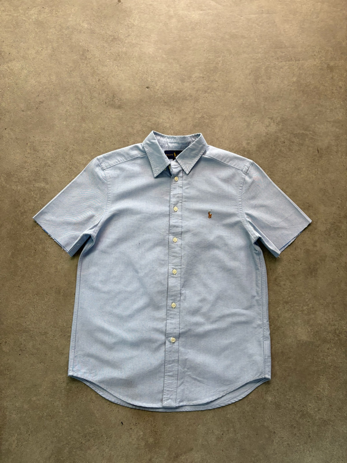 מכופתרת Ralph Lauren וינטג׳ שרוולים קצרים - M – חולצה מכופתרת וינטג׳ ראלף לורן | DNA תל אביב
