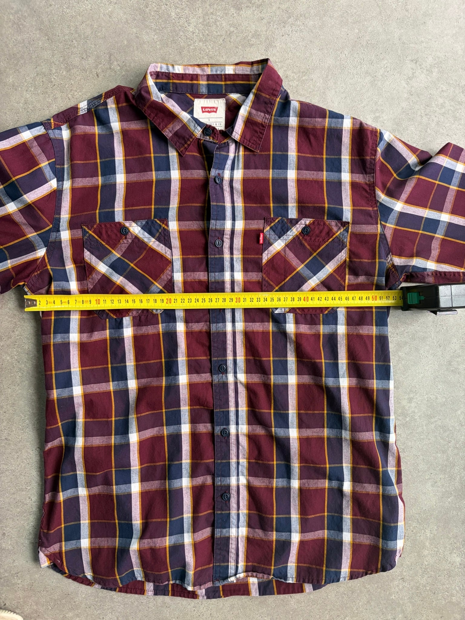 חולצת Levi's משובצת וינטג׳ - M