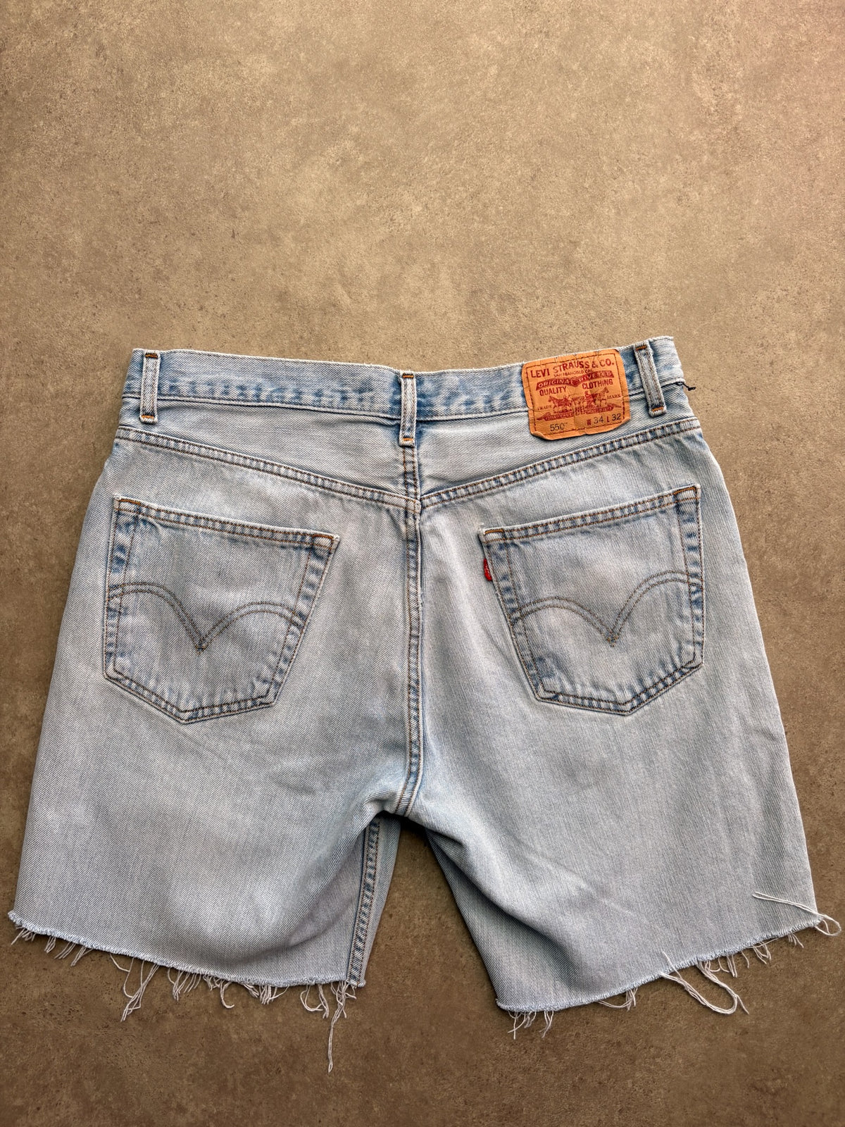 Levi's 550 שורט ג'ינס וינטג׳ קאט אוף - 34